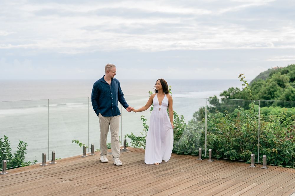 Romantic couple photoshoot at Glamp Nusa Dua Bali