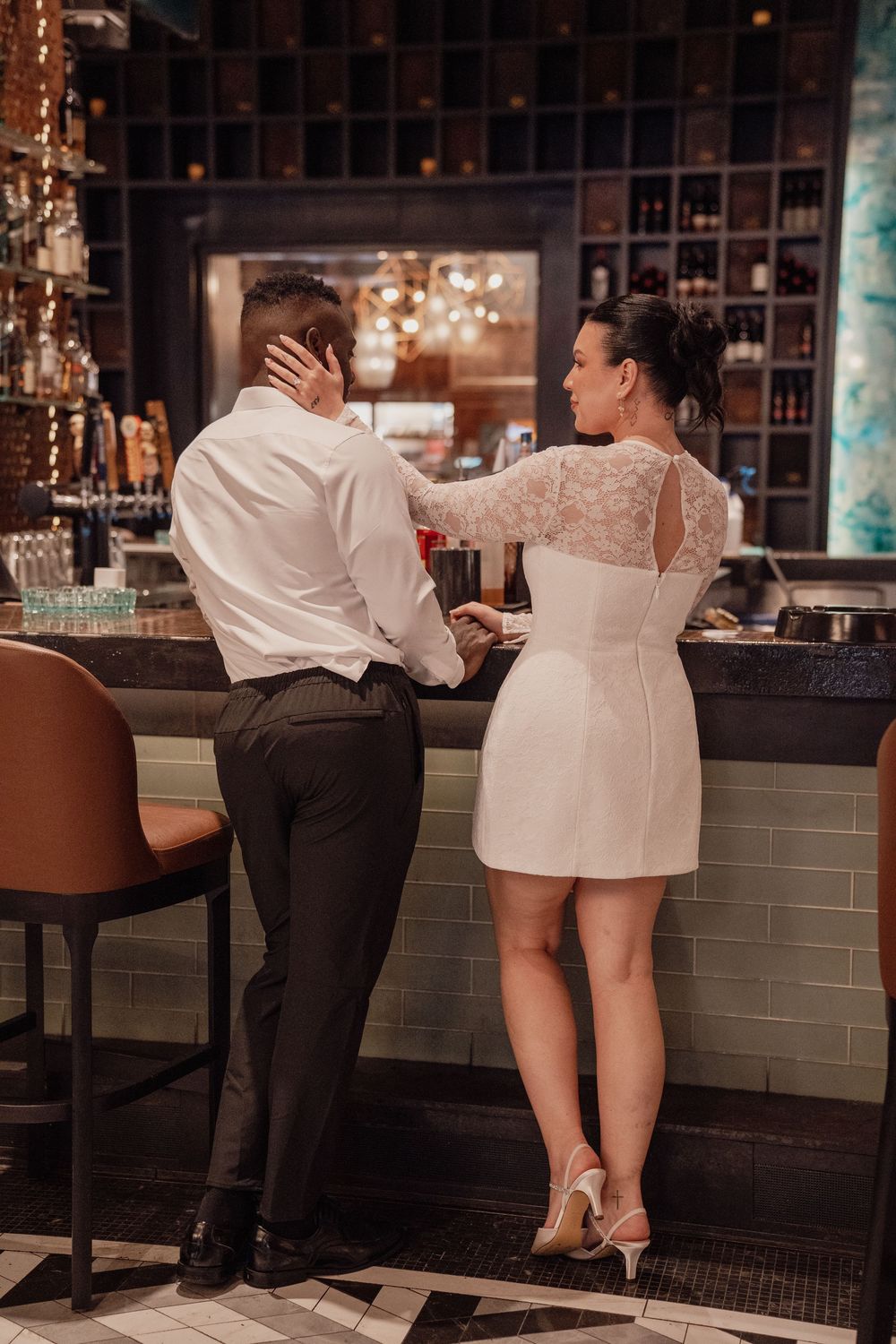Cigar Bar Engagement Session in Pittsburgh Pa by Megan Bucci Photography