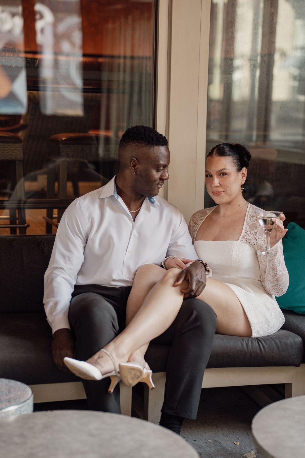 Cigar Bar Engagement Session in Pittsburgh Pa by Megan Bucci Photography