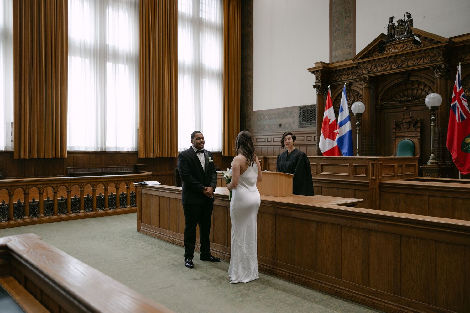 The old city hall Toronto wedding photographer Daria Summers Photography Candid and editorial photography