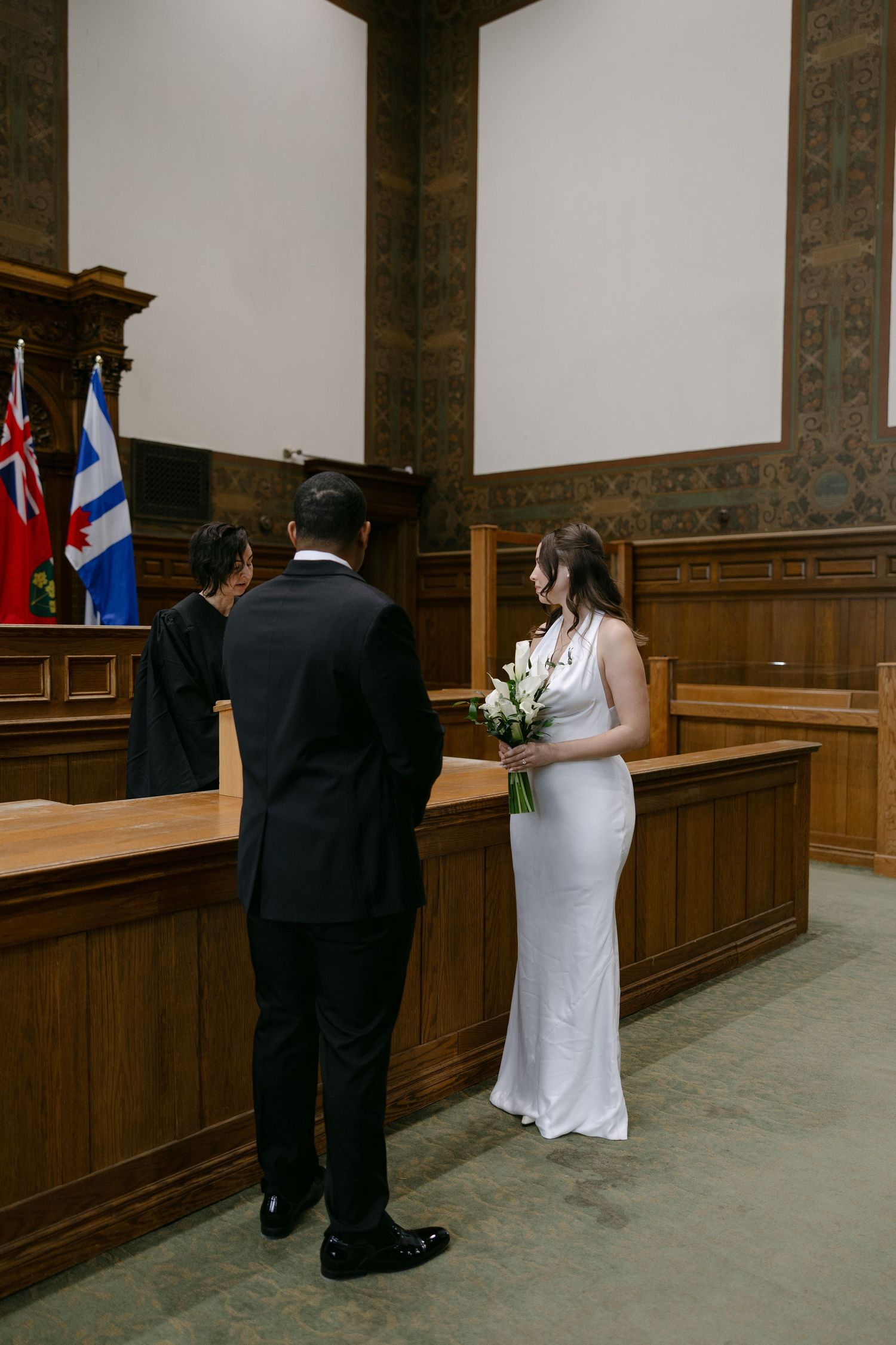 The old city hall Toronto wedding photographer Daria Summers Photography Candid and editorial photography
