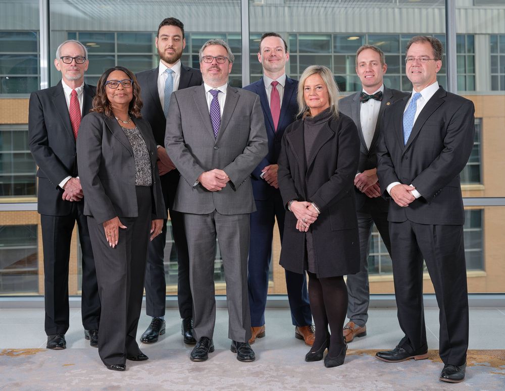 Corporate group photo of a business team in Maryland.