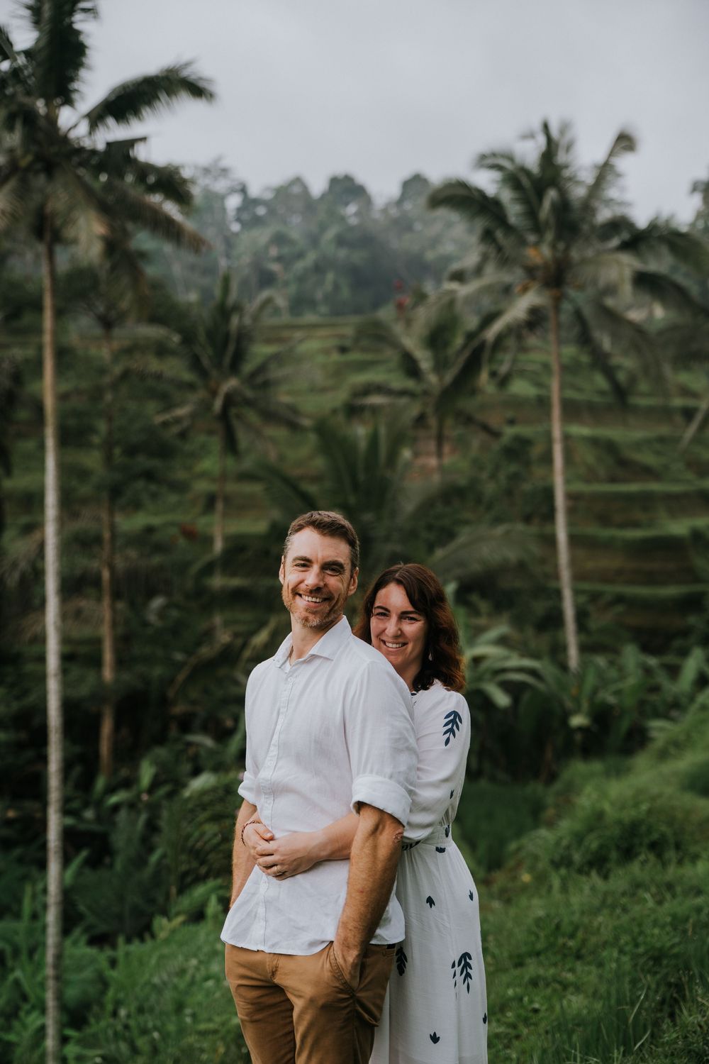 Bali couple photography session at Ceking Rice Terrace Tegallalang Ubud.