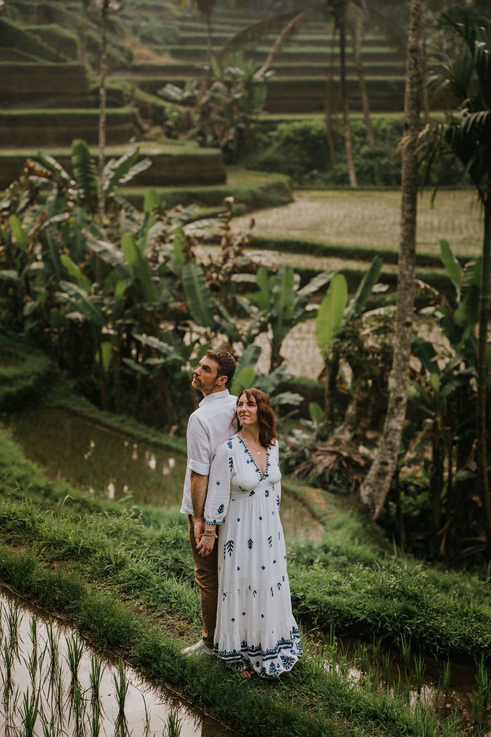 Bali couple photography session at Ceking Rice Terrace Tegallalang Ubud.