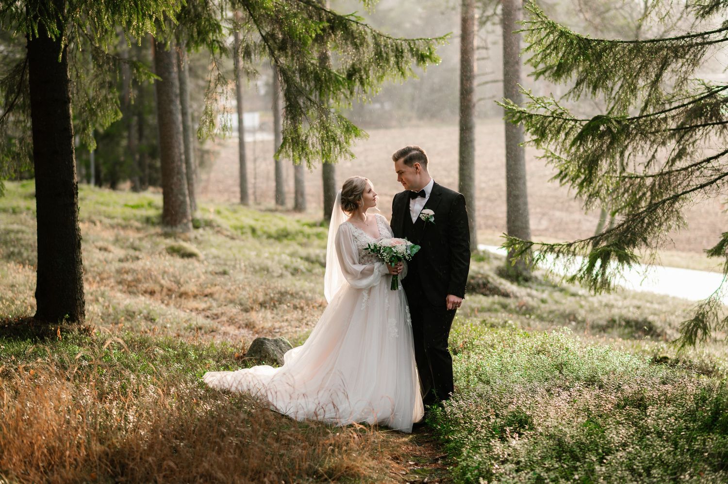 hääkuva, hääpotretti, häävalokuvaus, first look