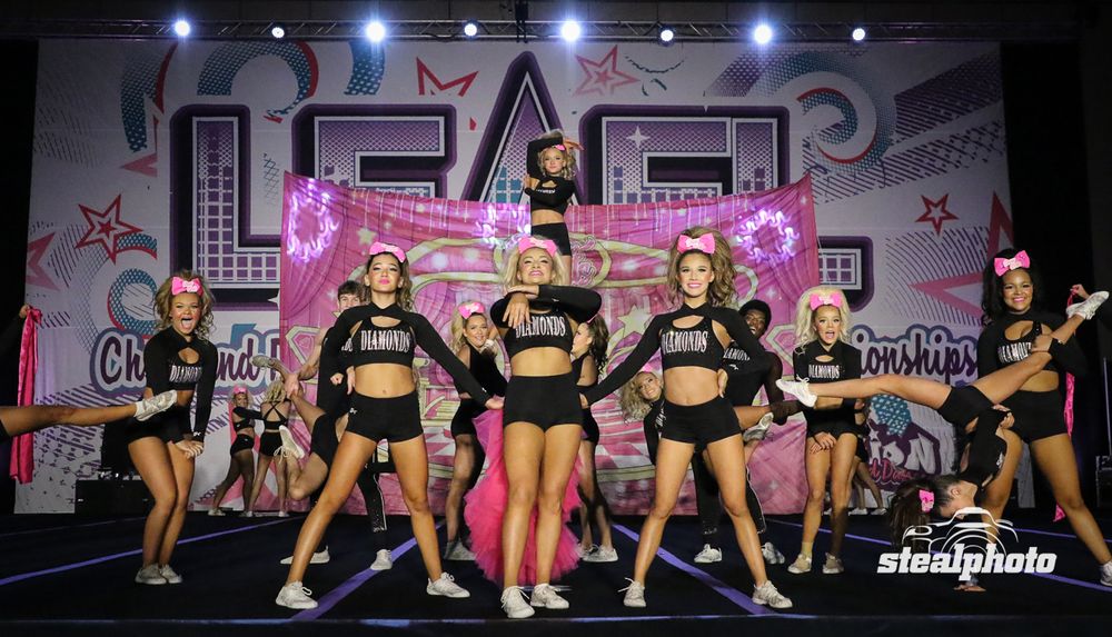 Cheer Competition Action Photography