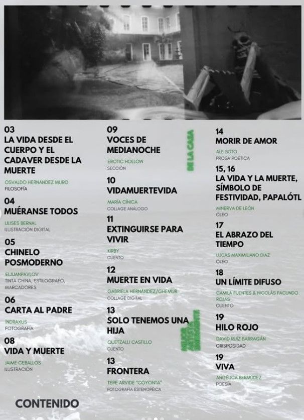 Publicación en el fanzine de ultramar de carta al padre por indraxus