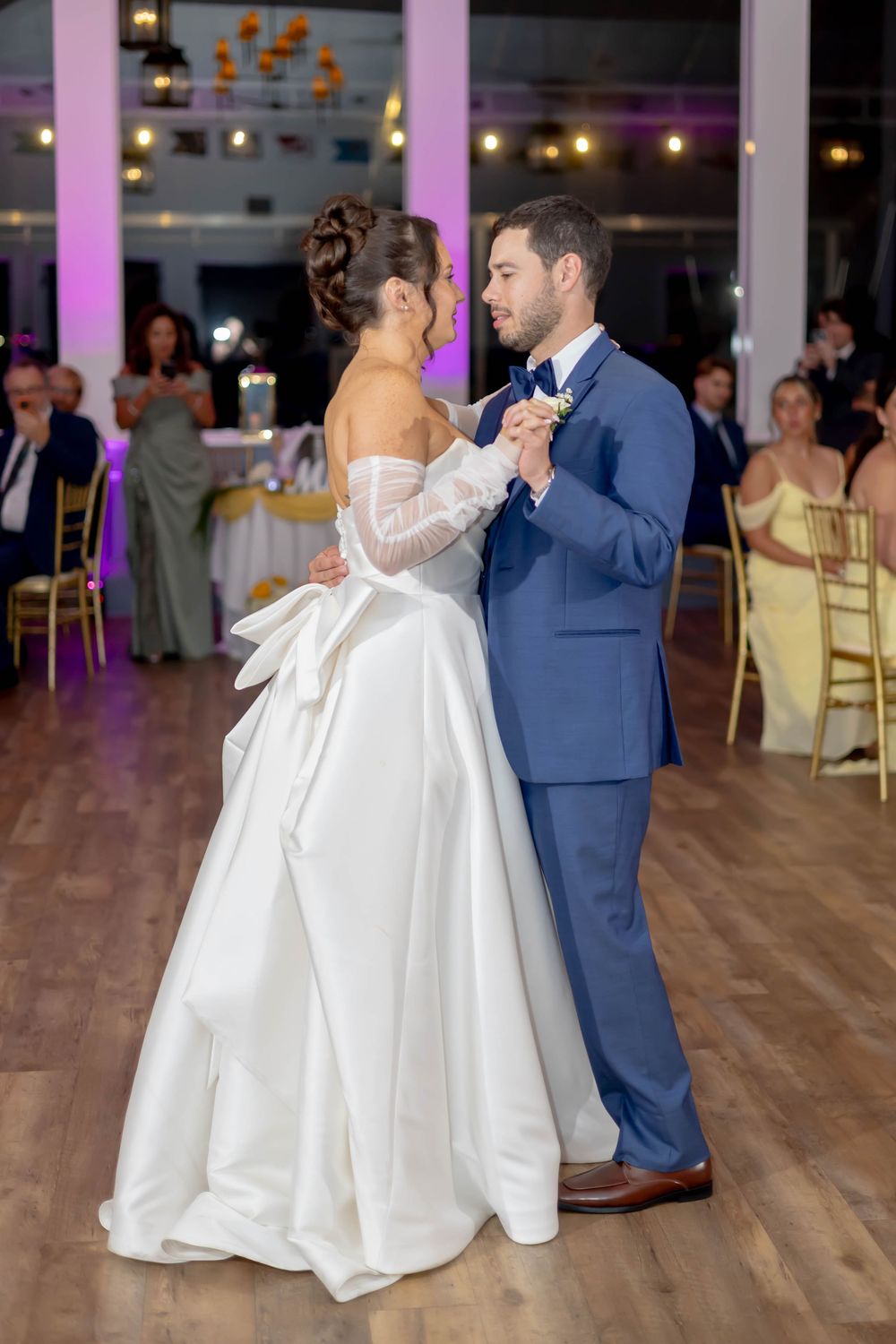 Ocean City Yacht Club Fall Wedding - first dance photos