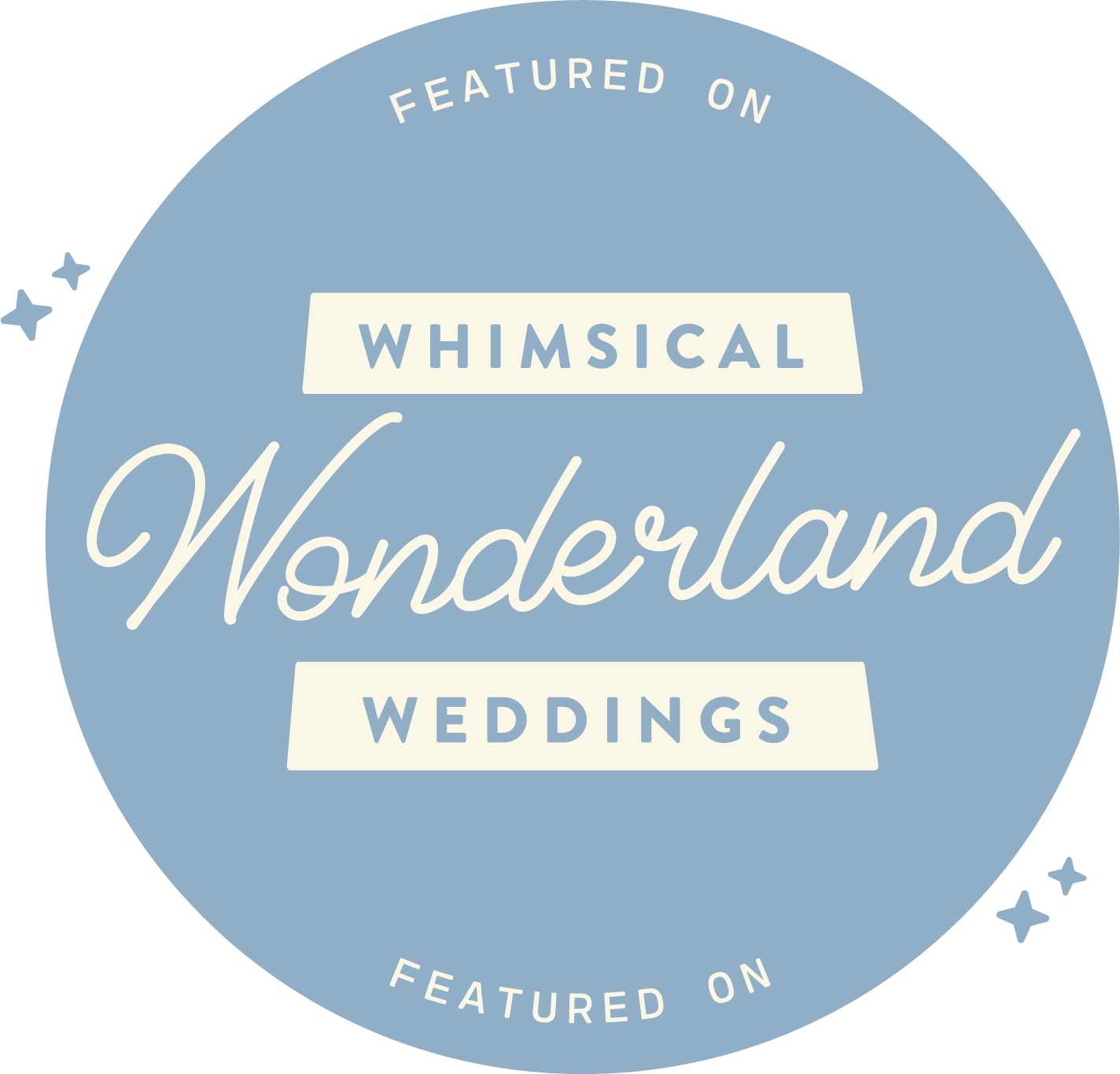 Featured on whimsical wonderland weddings