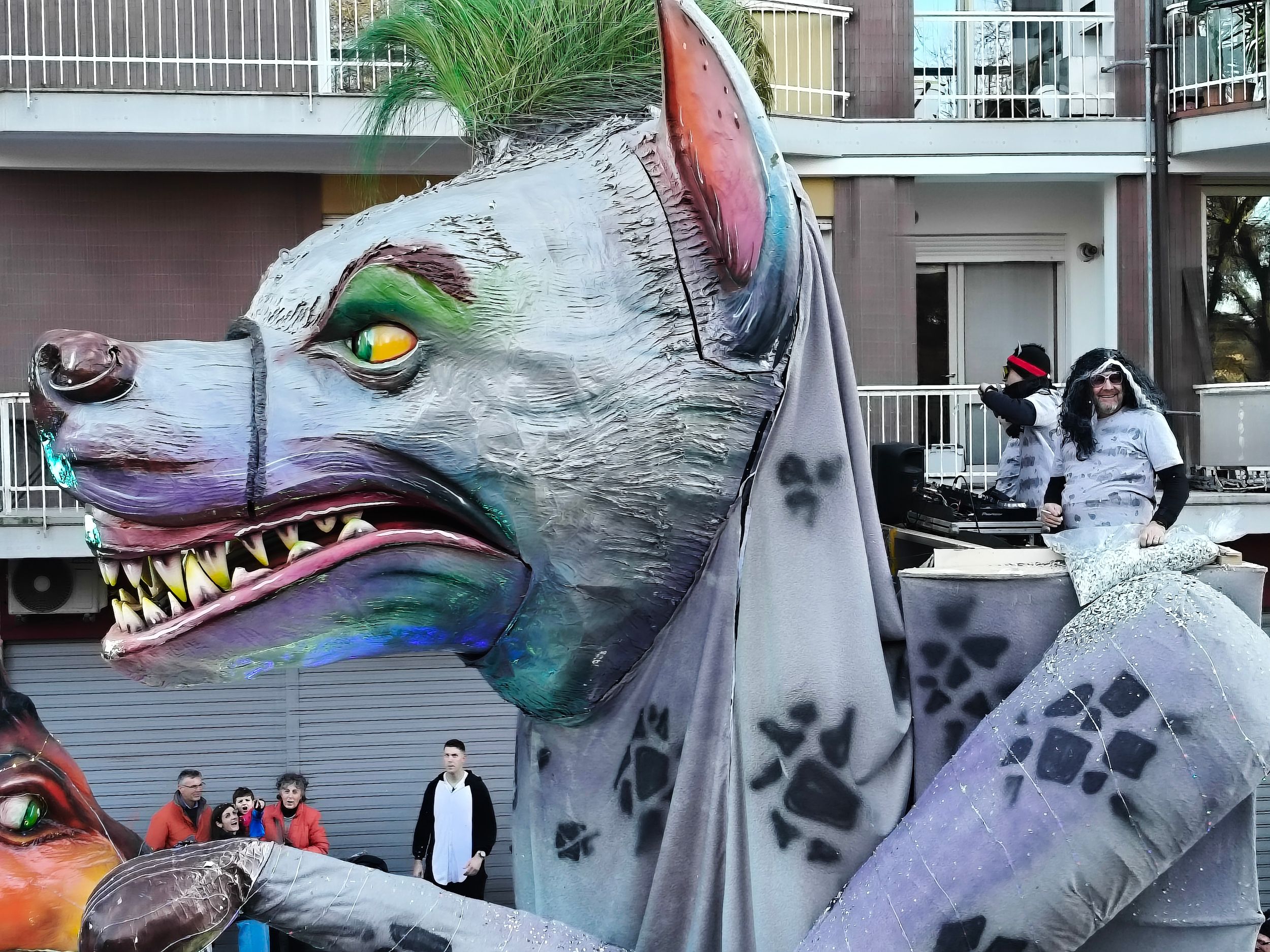 Treviso Carnival Parade 2026. The Coriandolando Group for Pieve di Soligo with the show “The Lion King”.