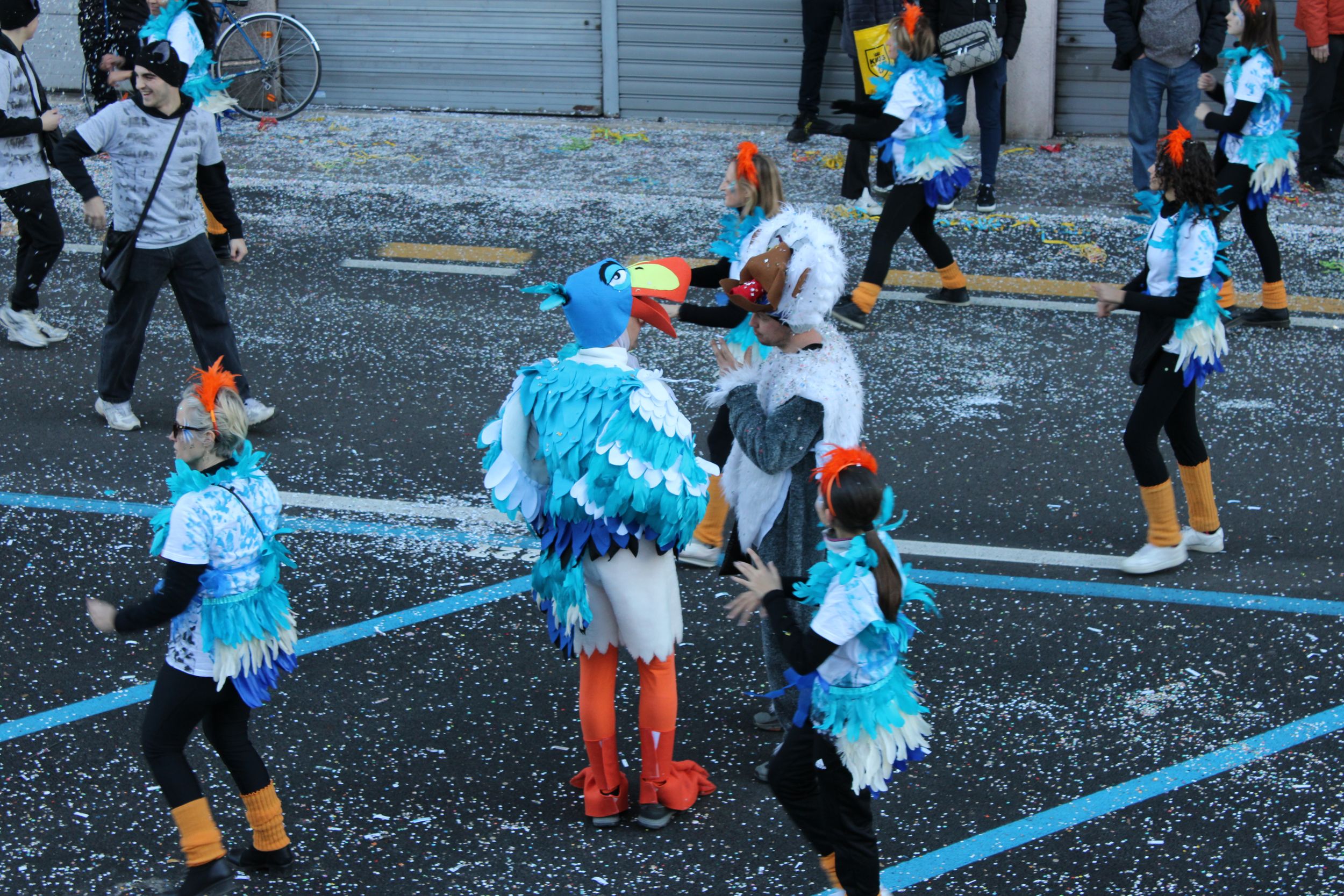 Treviso Carnival Parade 2026. The Coriandolando Group for Pieve di Soligo with the show “The Lion King”.