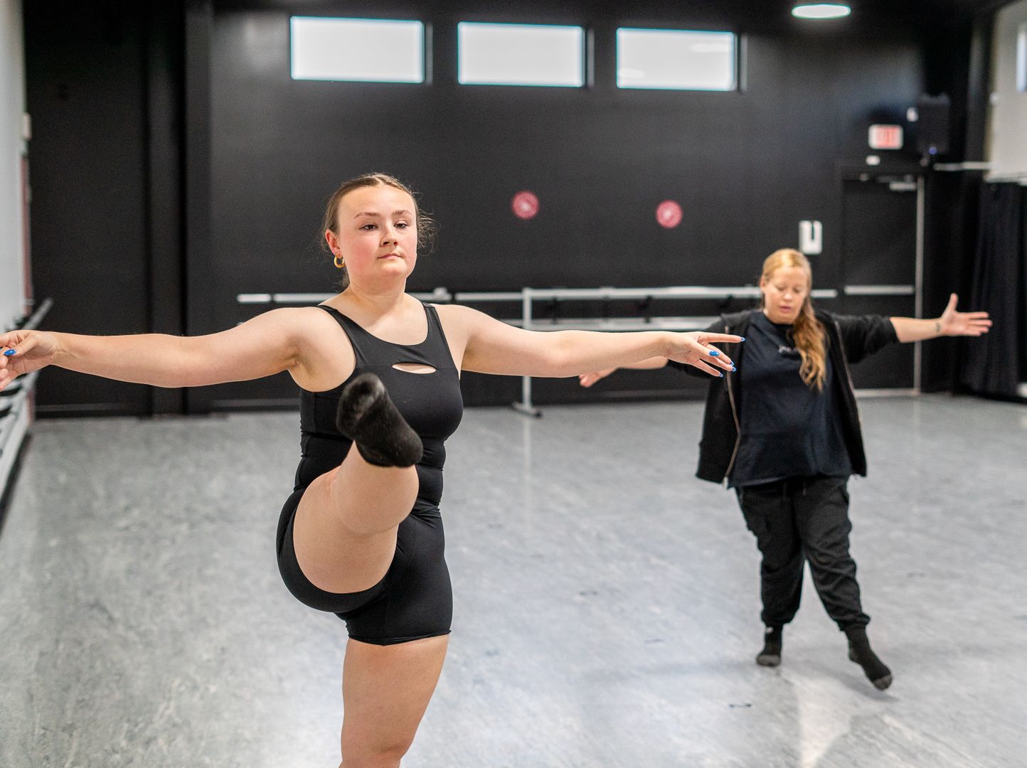 Dance Rehearsal Photo of Northstar Project - Brian Balloon Media