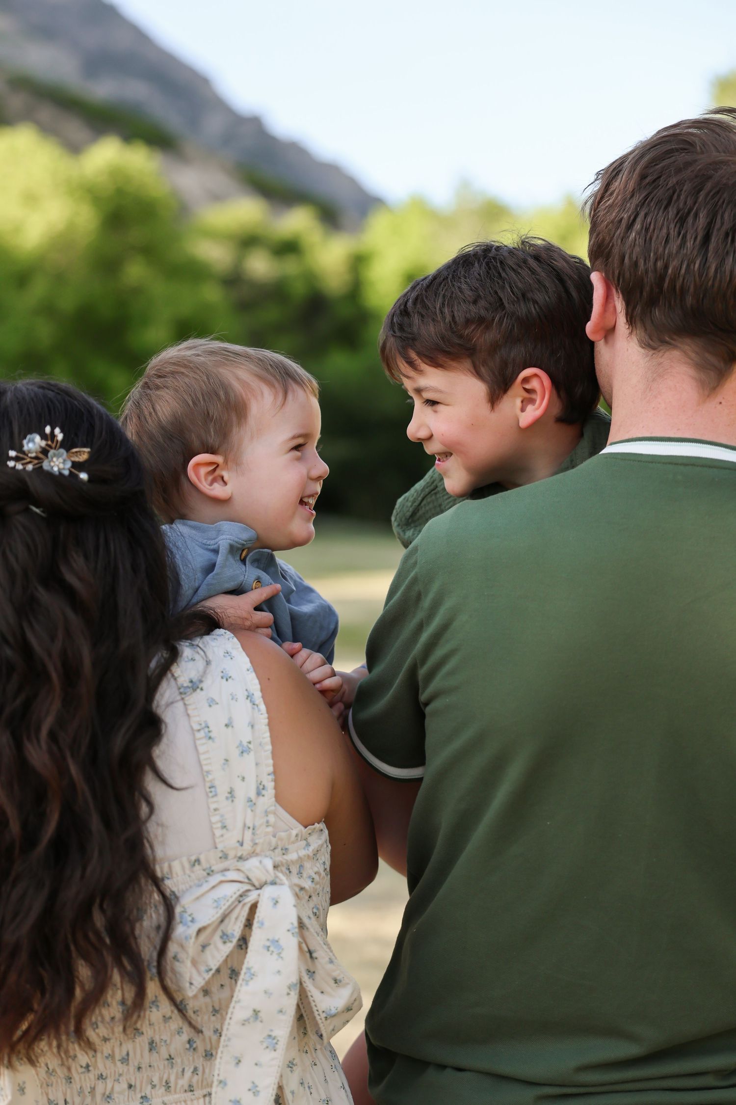 Outdoor family photography at Canyon Glen Park, Provo Canyon, Utah County, by Utah County photographer, by Utah County photographer