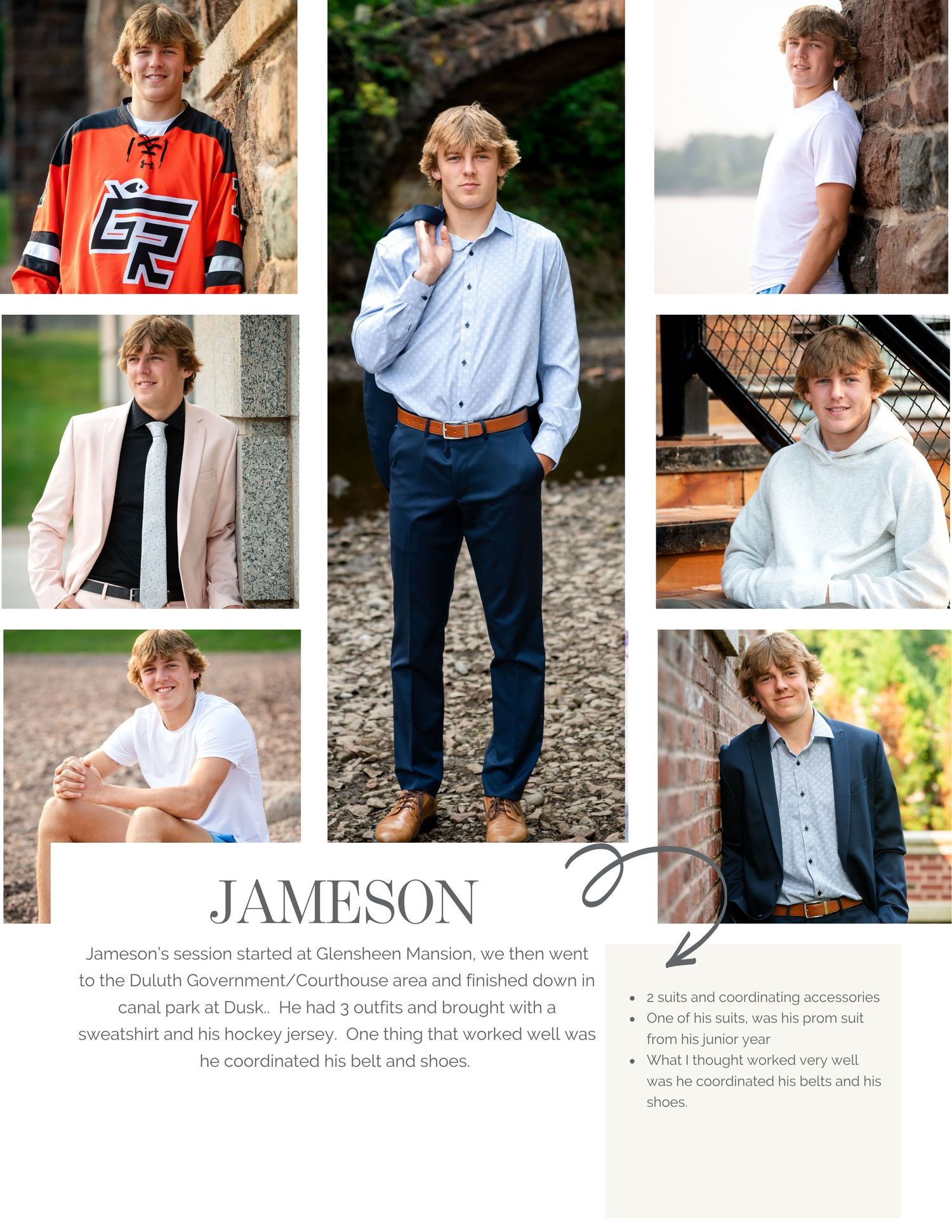 Glensheen senior grad photographer