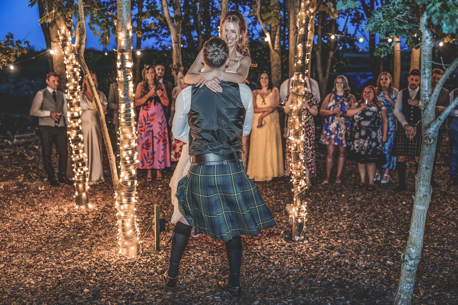 Documentary wedding photography capturing natural moments.
