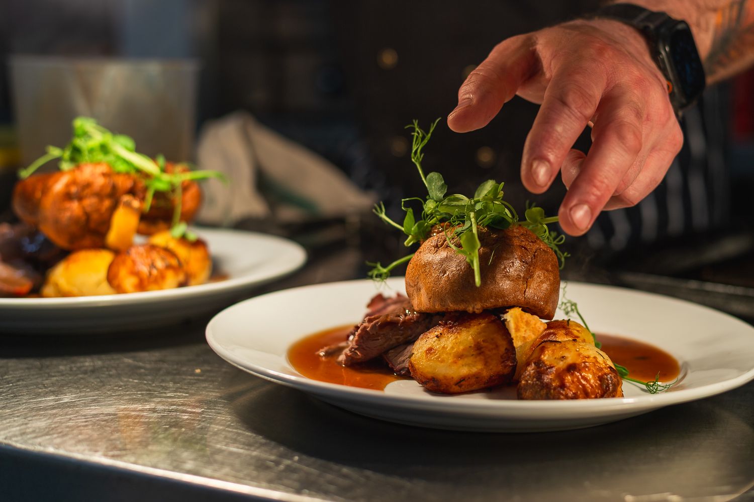 sunday lunch the crown inn lanlivery