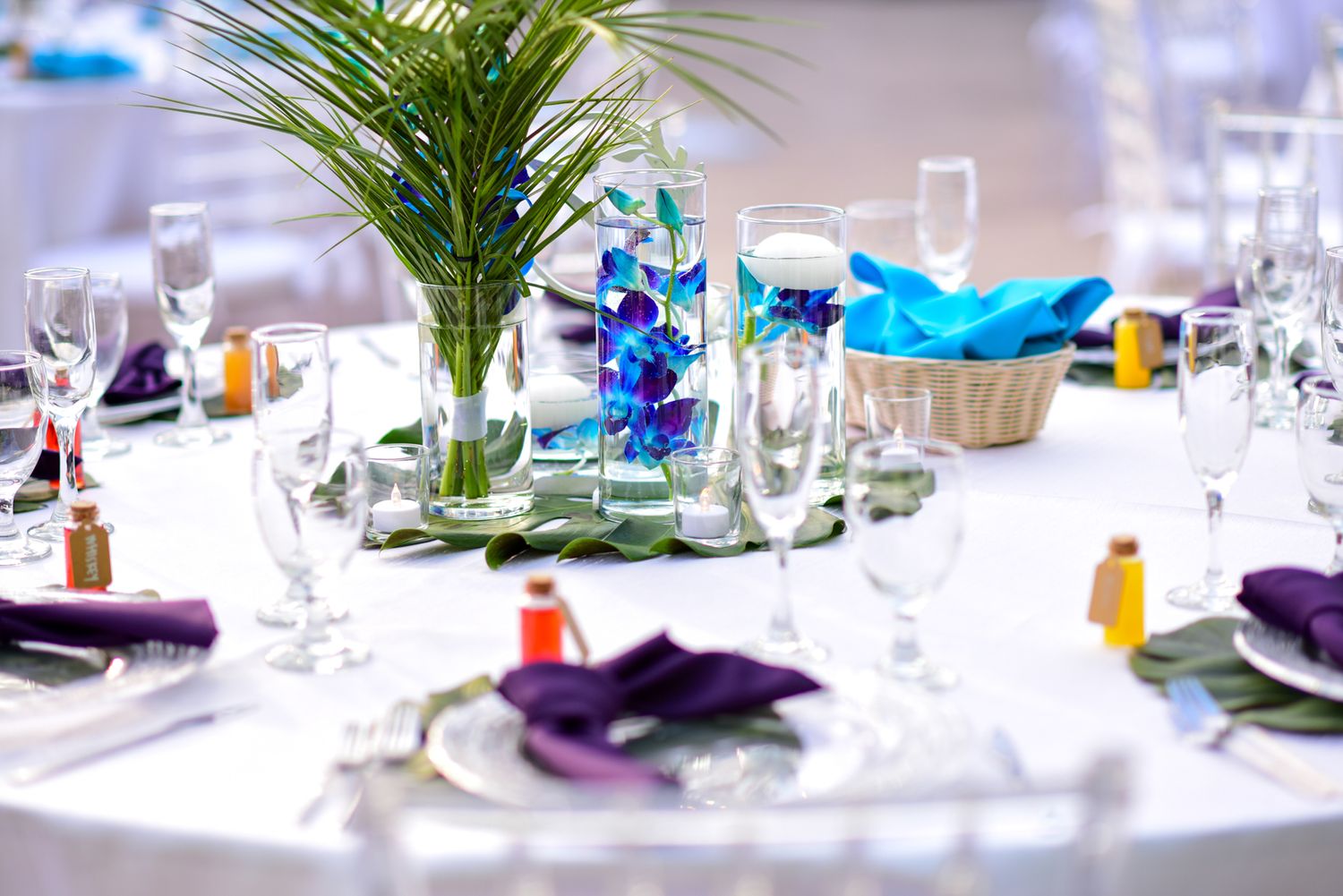 Event decor by Dominique Coutard Photography / Blue Lens Media in South Florida