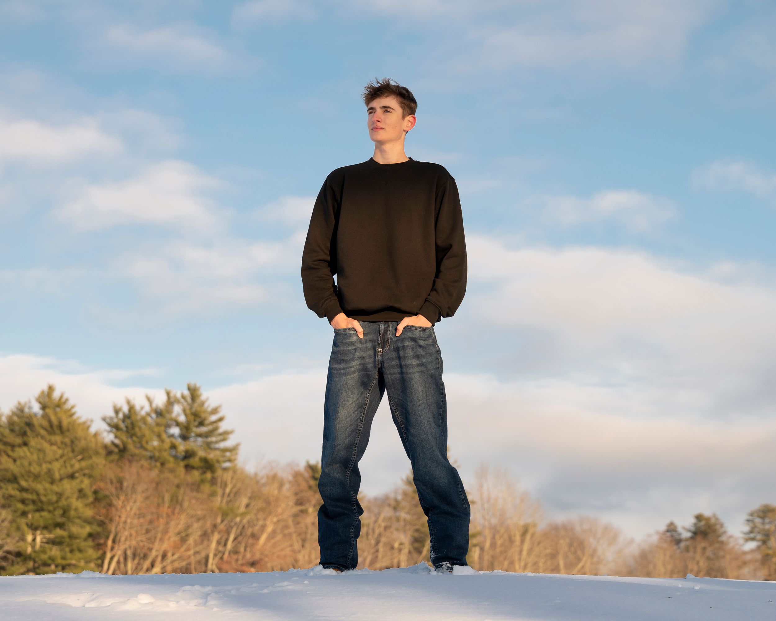 High school senior portrait photographer in Portsmouth NH serving Dover, Durham, Rye, Exeter, and Kittery with modern, natural senior photos