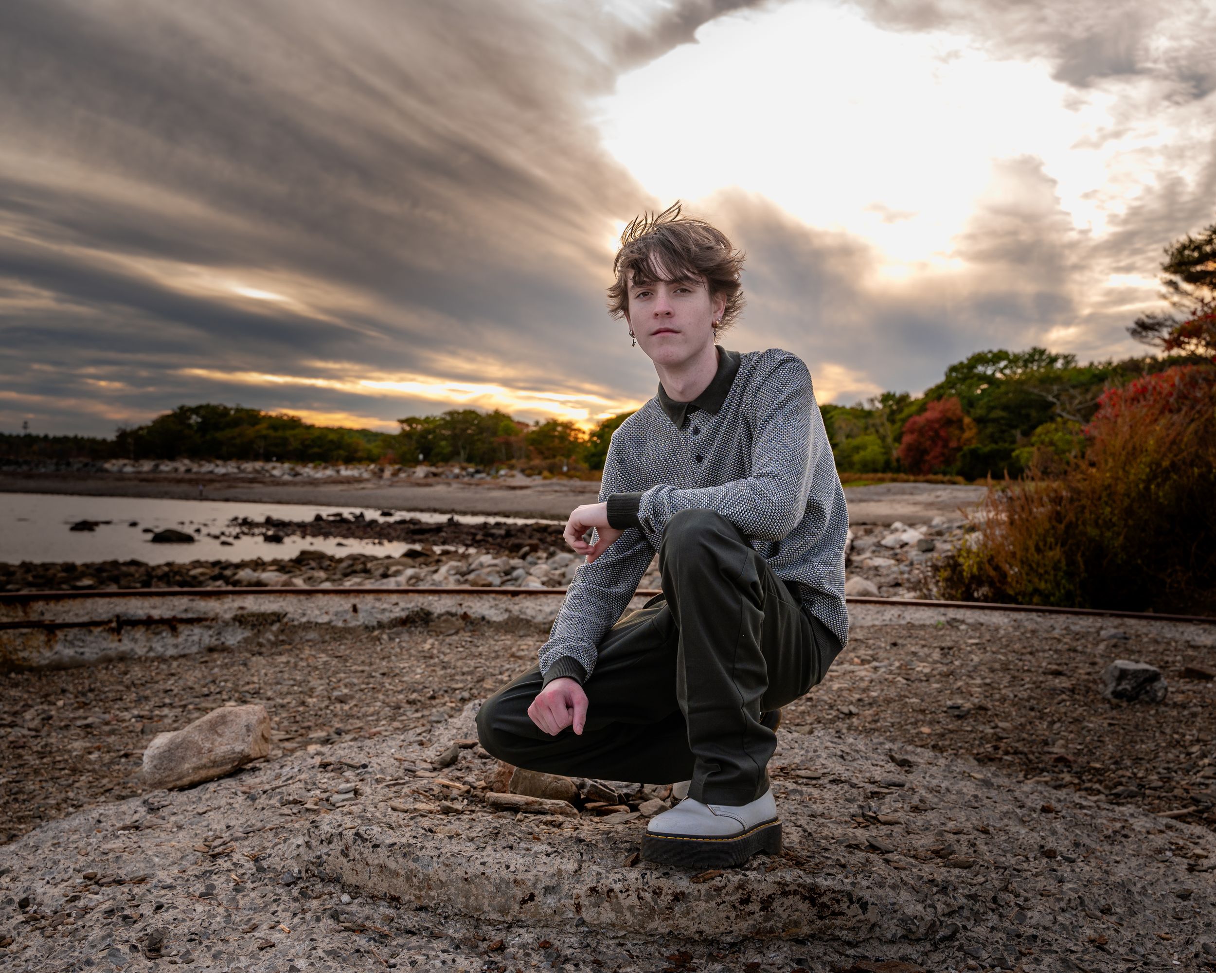 High School Senior Portraits by Christopher Raspa Photography for Portsmouth NH, Hampton, Dover, Durham, Rye, Exeter, S Berwick and Kittery