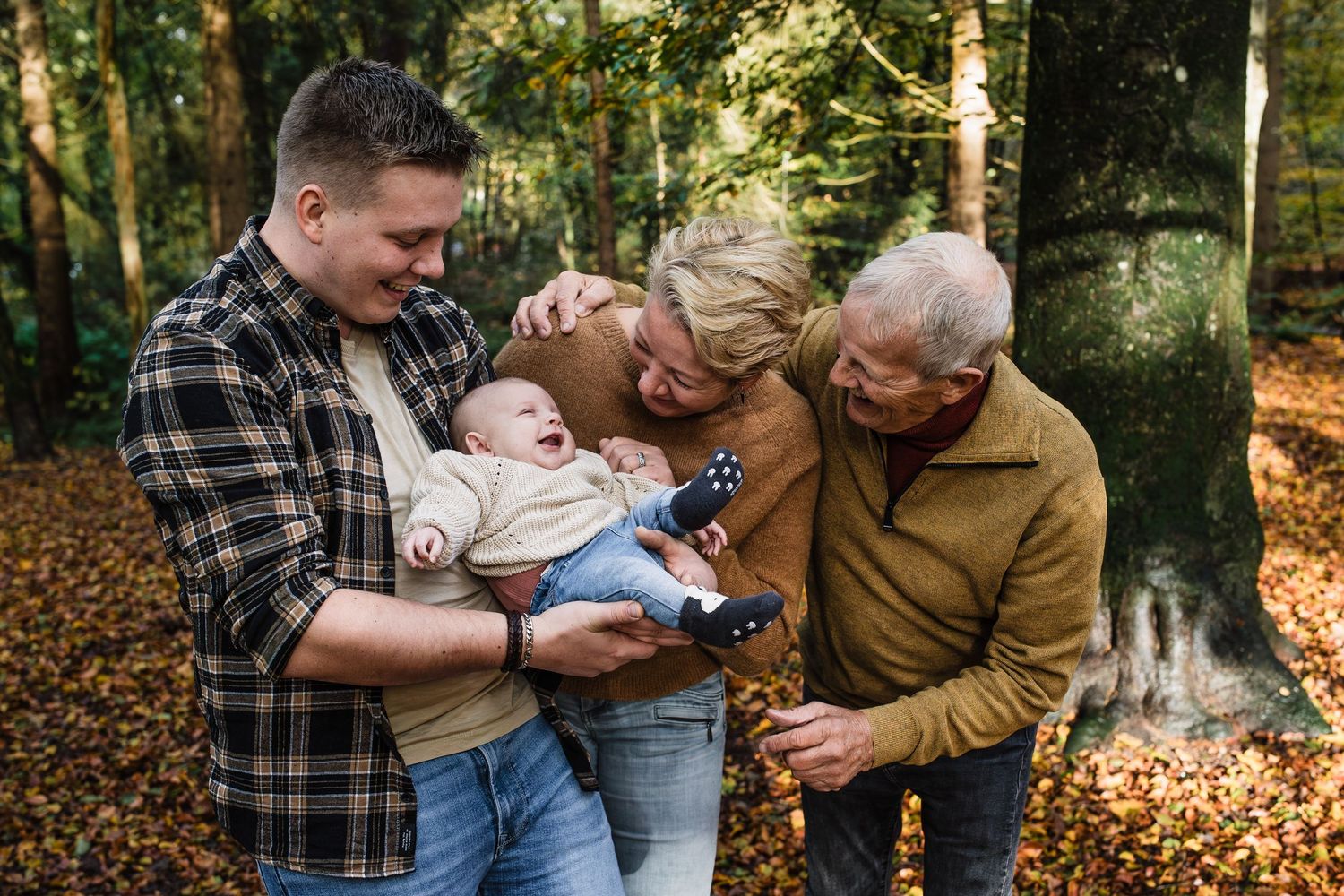 Viergeneratieshoot familieshoot Friesland Overijssel Drenthe