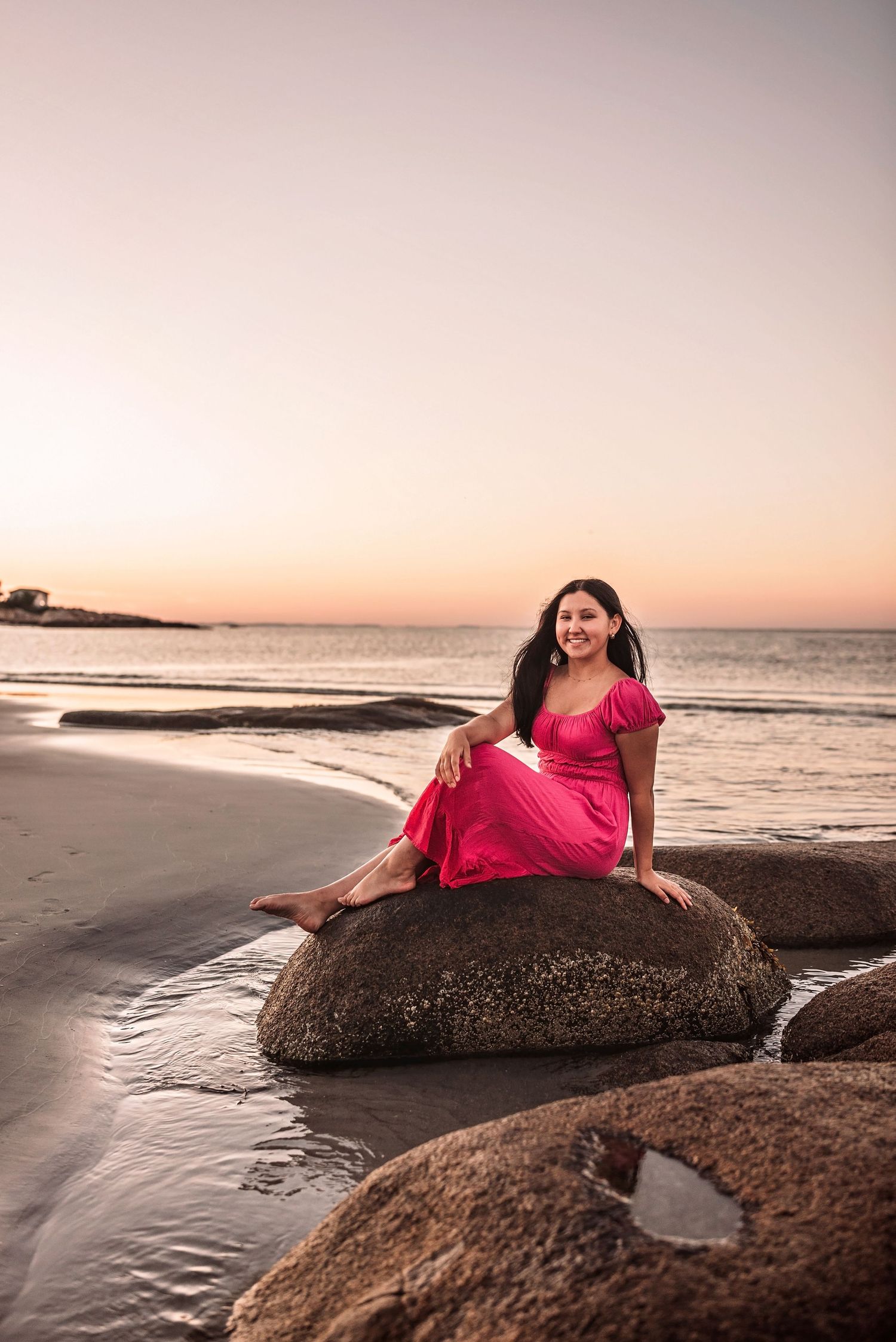 Kristen Leigh Photography Massachusetts Boston & North Shore senior portrait photographer Wingaersheek Beach Coastal portrait session