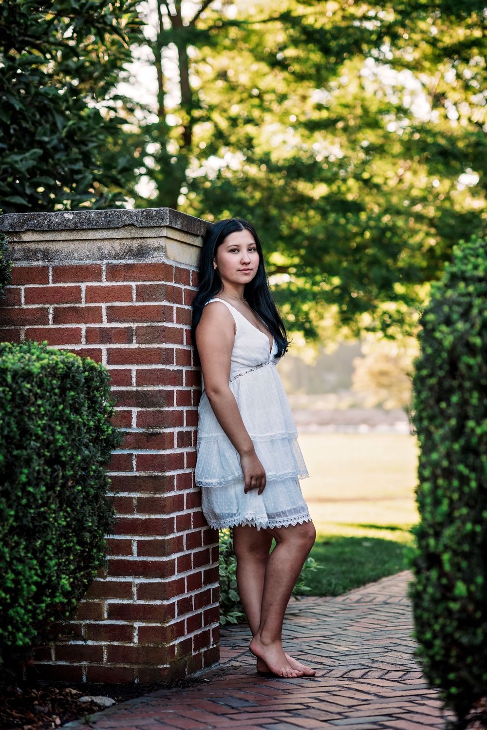 Kristen Leigh Photography Massachusetts Boston & North Shore senior portrait photographer Coastal portrait Lynch Park Rose Garden Beverly