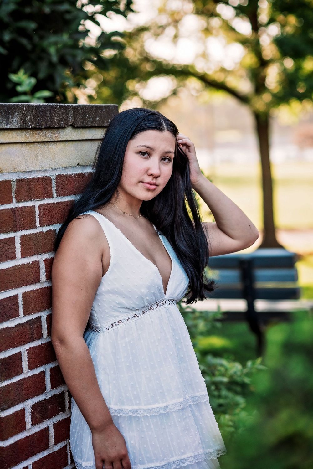 Kristen Leigh Photography Massachusetts Boston & North Shore senior portrait photographer Coastal portrait Lynch Park Rose Garden Beverly