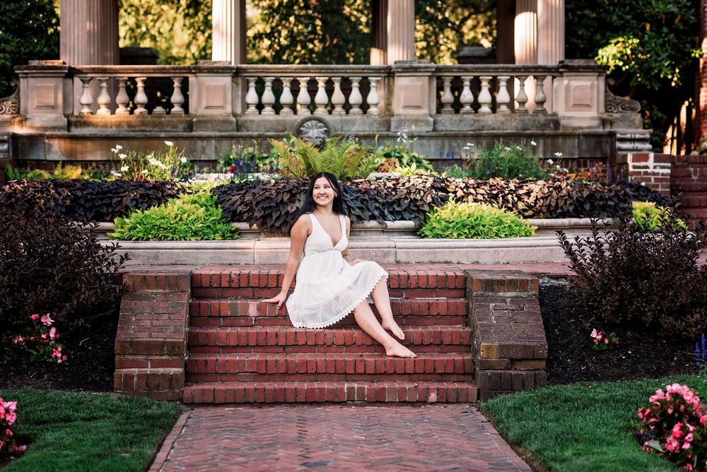 Kristen Leigh Photography Massachusetts Boston & North Shore senior portrait photographer Coastal portrait Lynch Park Rose Garden Beverly