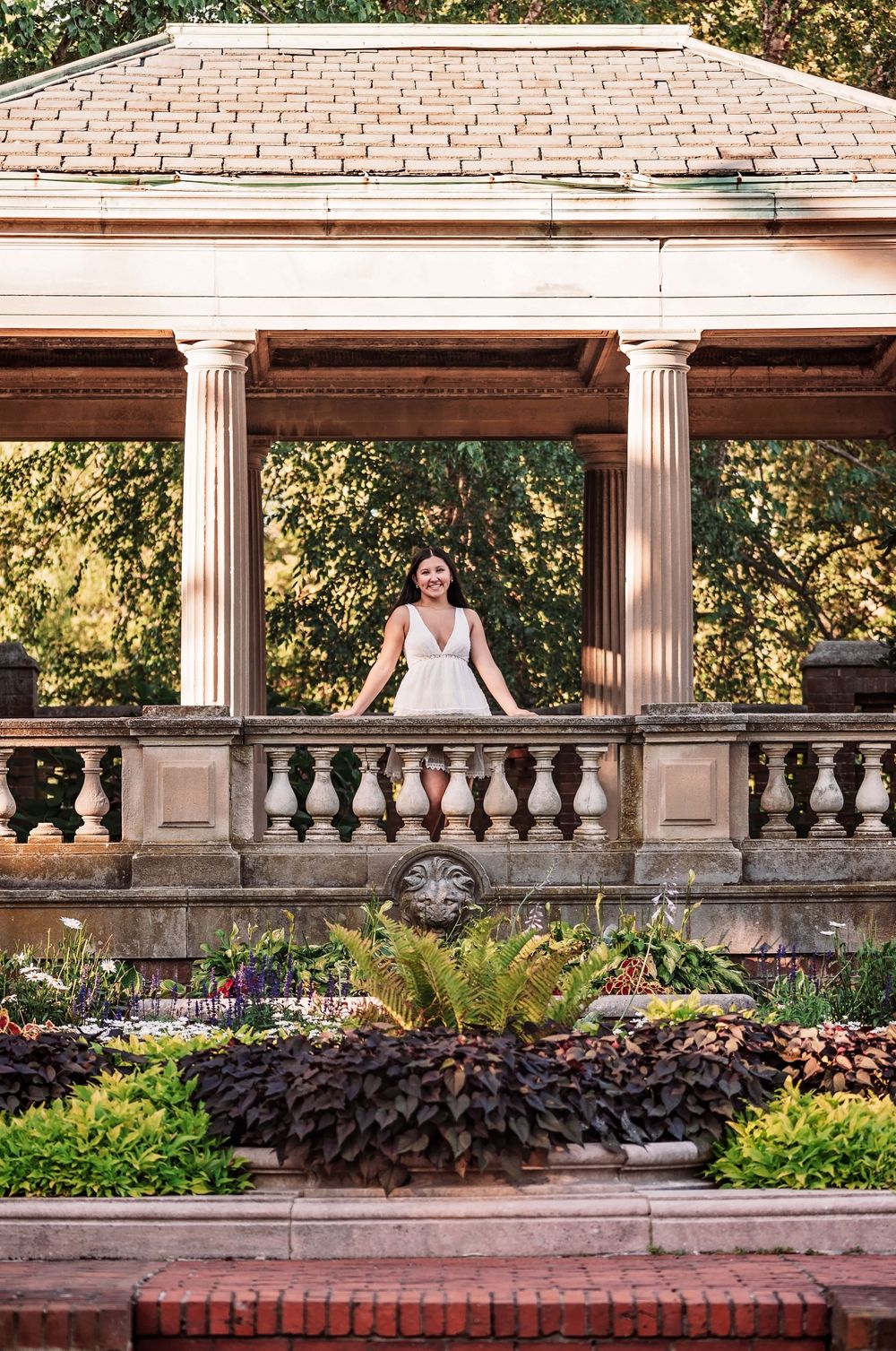 Kristen Leigh Photography Massachusetts Boston & North Shore senior portrait photographer Coastal portrait Lynch Park Rose Garden Beverly