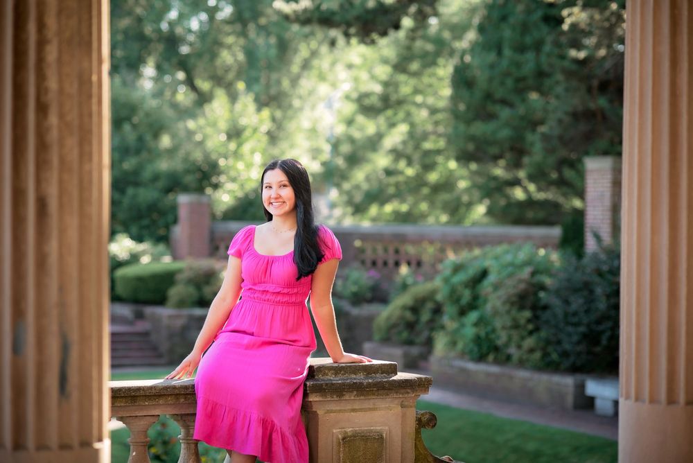 Kristen Leigh Photography Massachusetts Boston & North Shore senior portrait photographer Coastal portrait Lynch Park Rose Garden Beverly