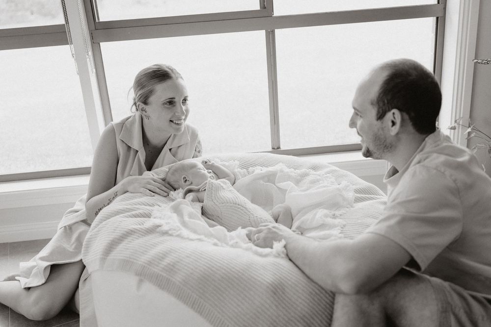 Inverell at home newborn session