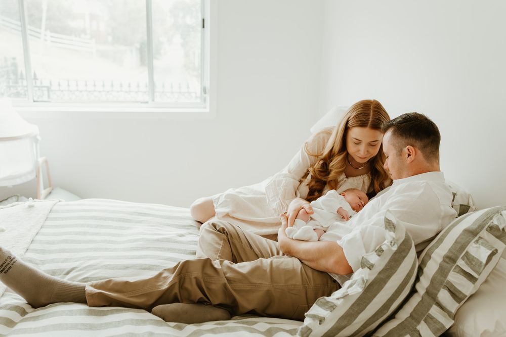 Inverell at home newborn session