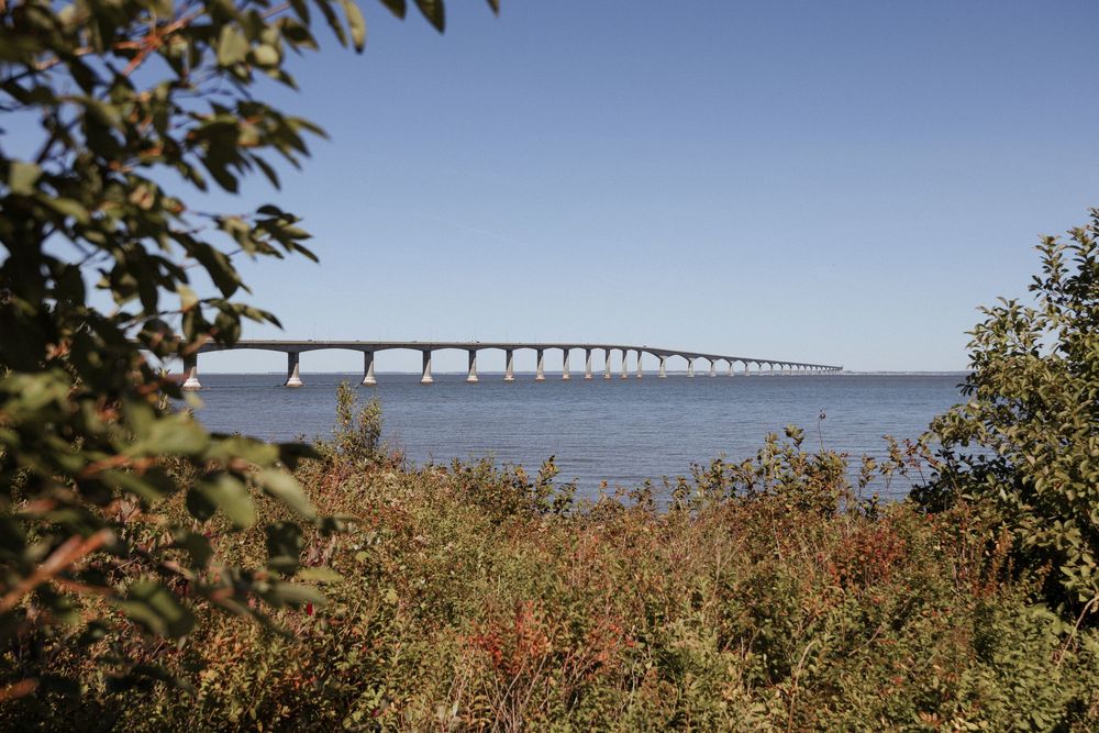 Confederation Bridge Cape Jourimain wedding elopement photography Port Elgin wedding photography wedding PEI summer fine art wedding