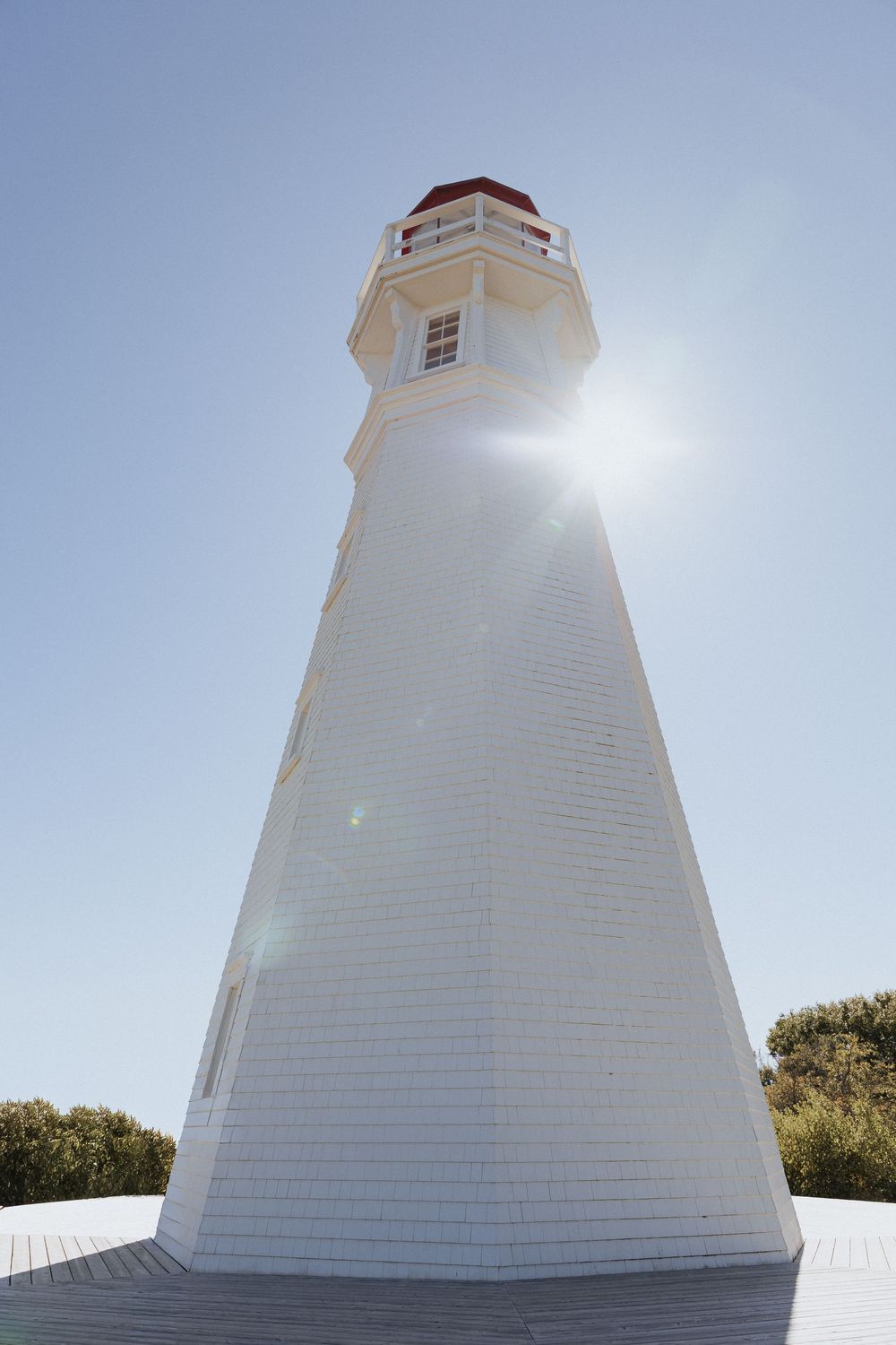 Lighthouse at Cape Jourimain wedding elopement photography Port Elgin wedding photography Confederation Bridge wedding PEI