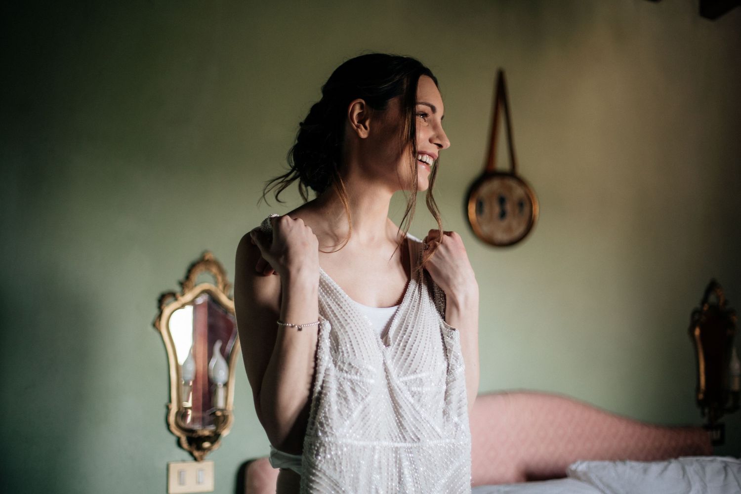 Wedding photographer Tuscany | Destination wedding Italy | Villa wedding Florence | Couple's Portrait.