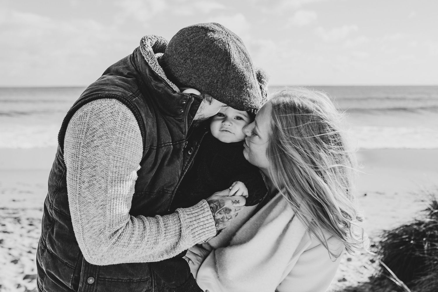 Family photography, Suffolk coast