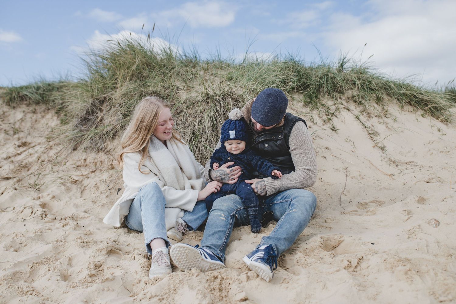 Family photography, Suffolk coast