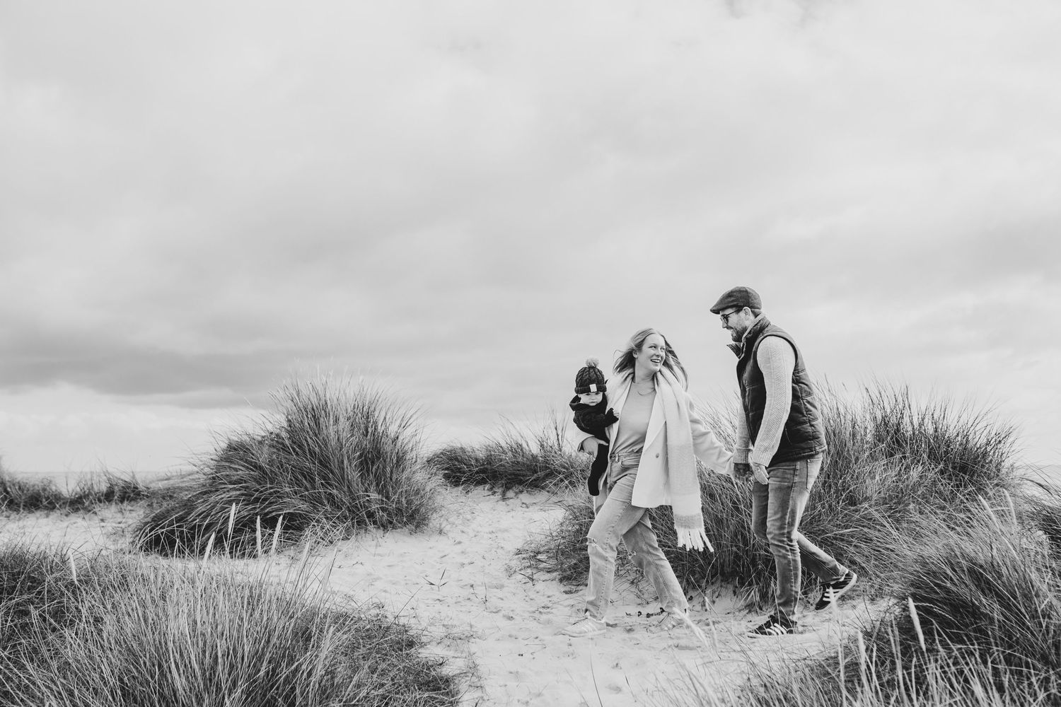 Family photography, Suffolk coast