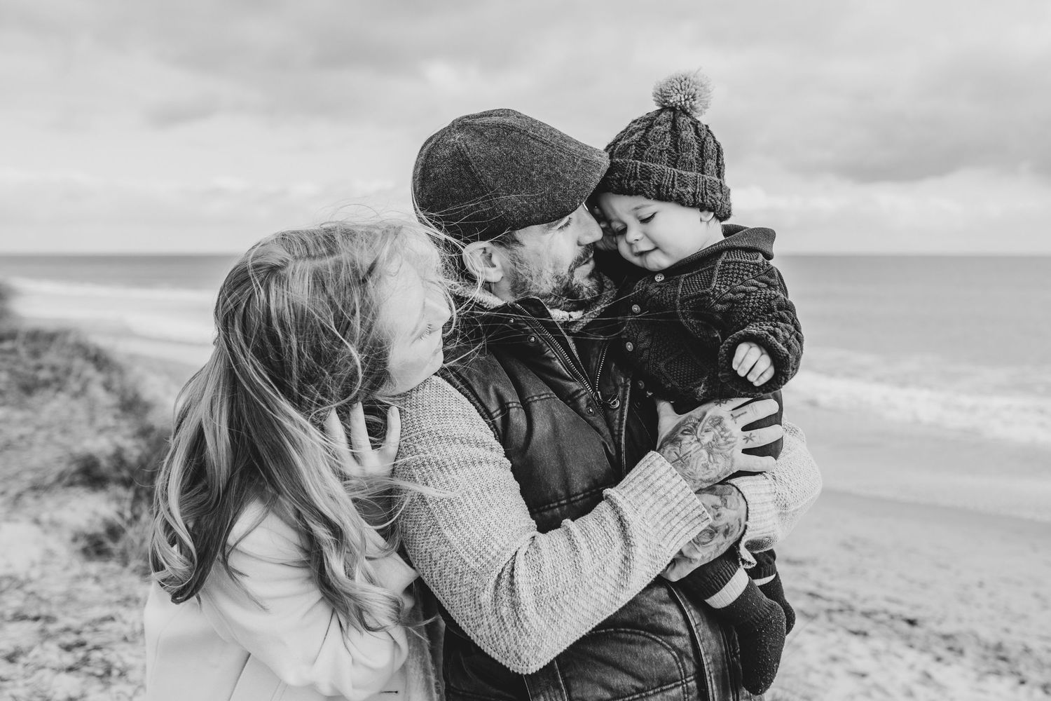 Family photography, Suffolk coast