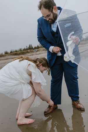 Elopement, Nova Scotia, Martinique Beach, Halifax Photographer, Prince Edward County Photographer, Adventure Elopement, Beach Elopement
