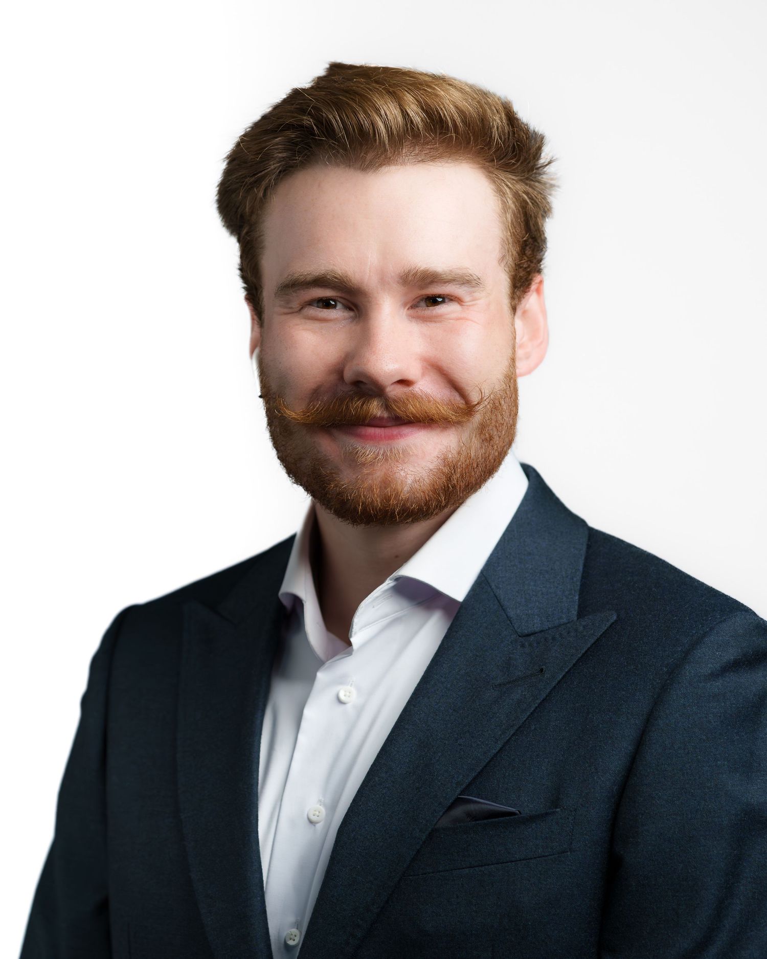 Professional corporate headshot photographed in Calgary by Jeanes Media