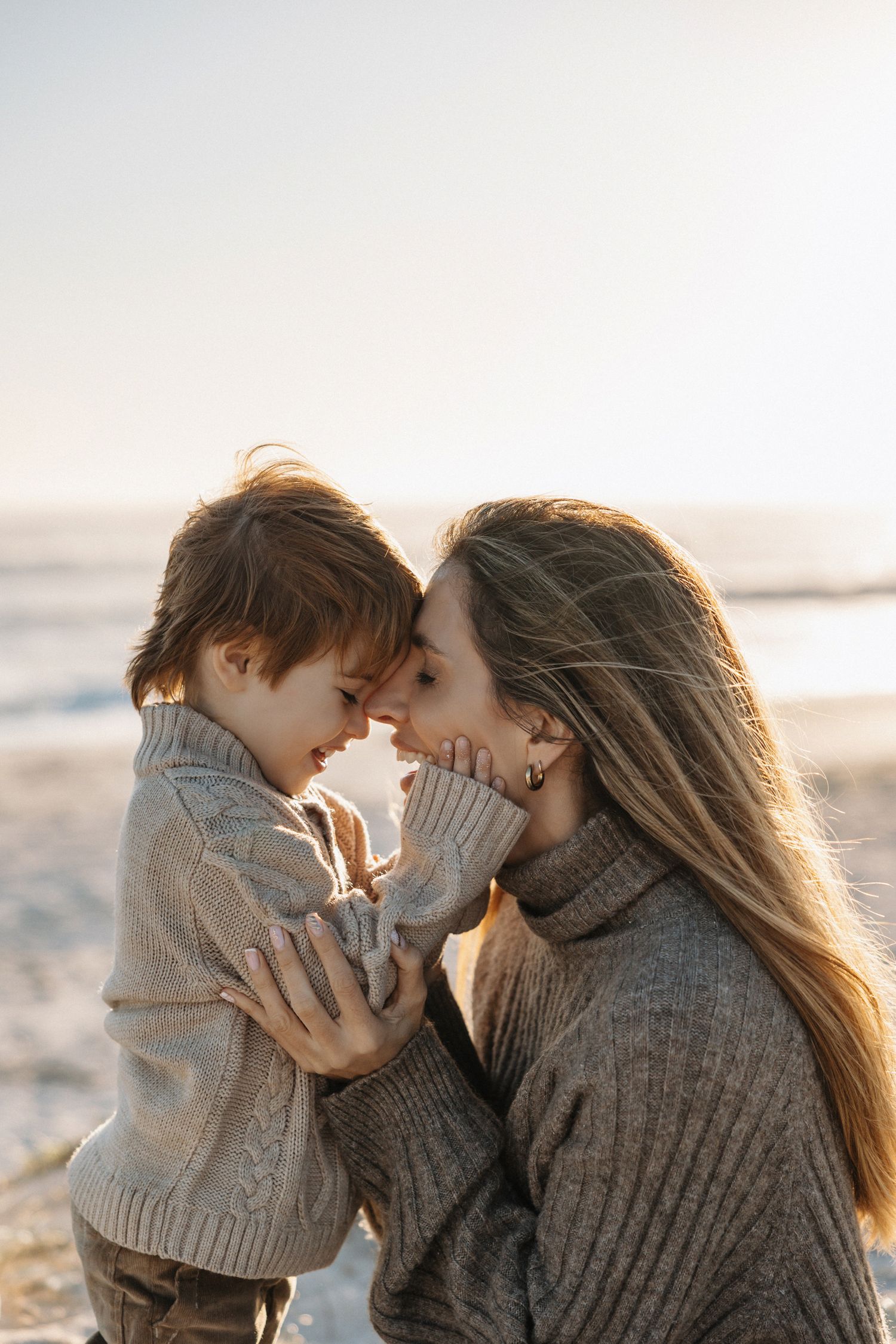 mother and son