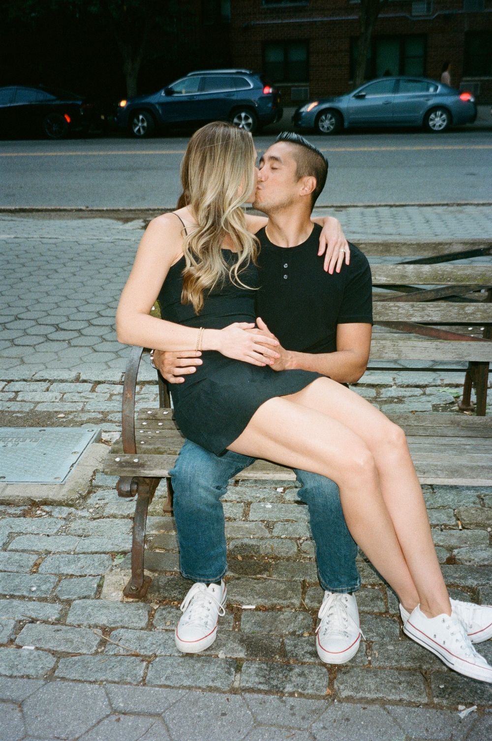 San Francisco family photography session captured naturally on film
