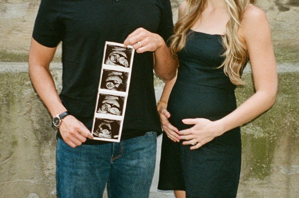 Northern California maternity photographer documenting motherhood with an intimate documentary approach on film
