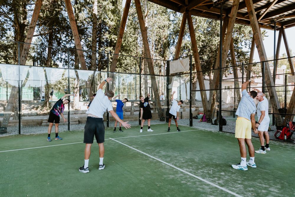 Après-midi Padel - échauffement