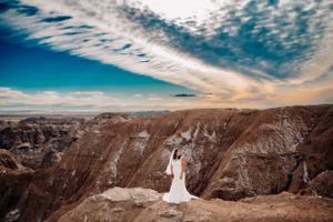 badlands national park wedding