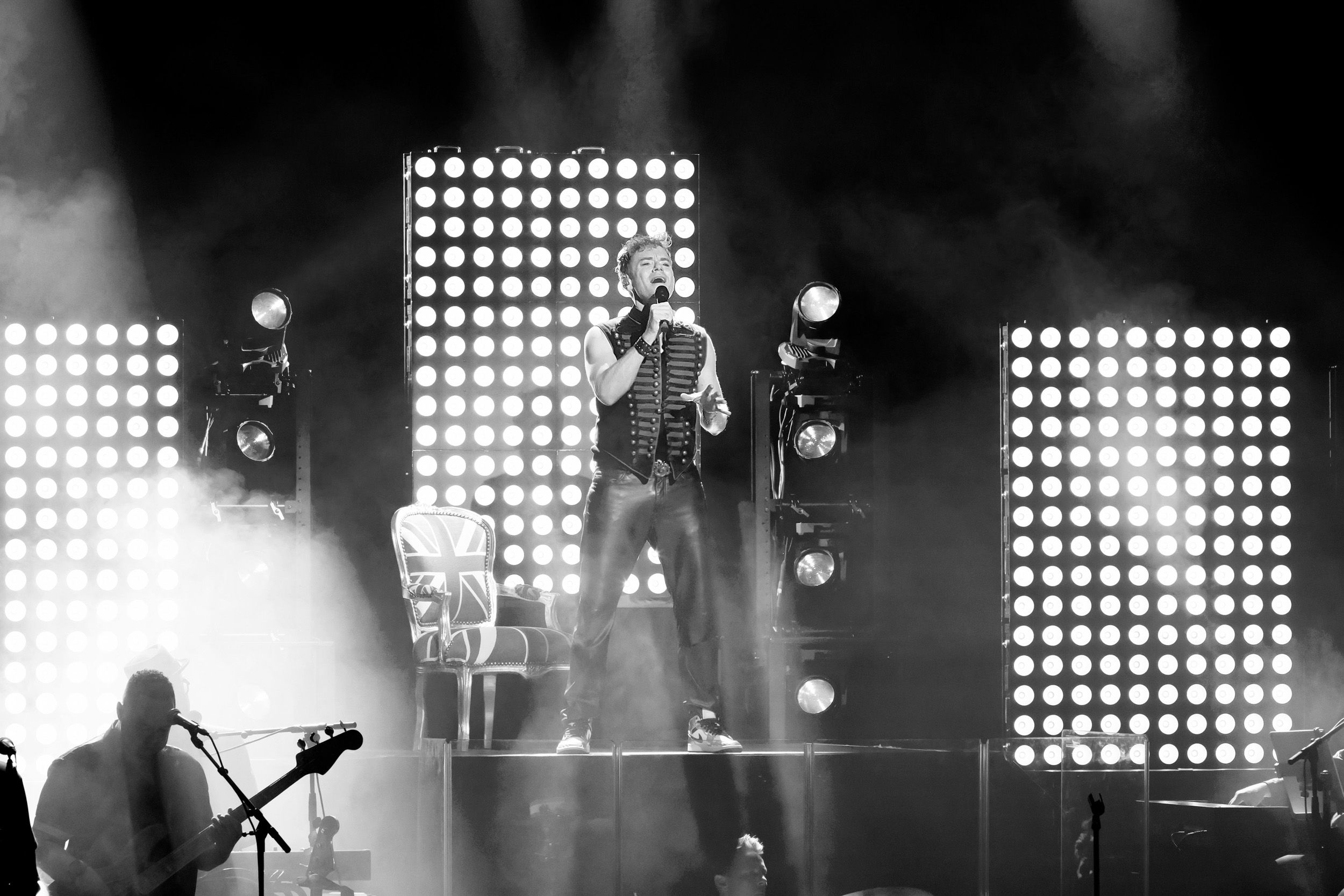 He Will Rock you I Linköping konsert och kongress. Fotograf Rebecca Nordin. Queen. Peter Johansson.