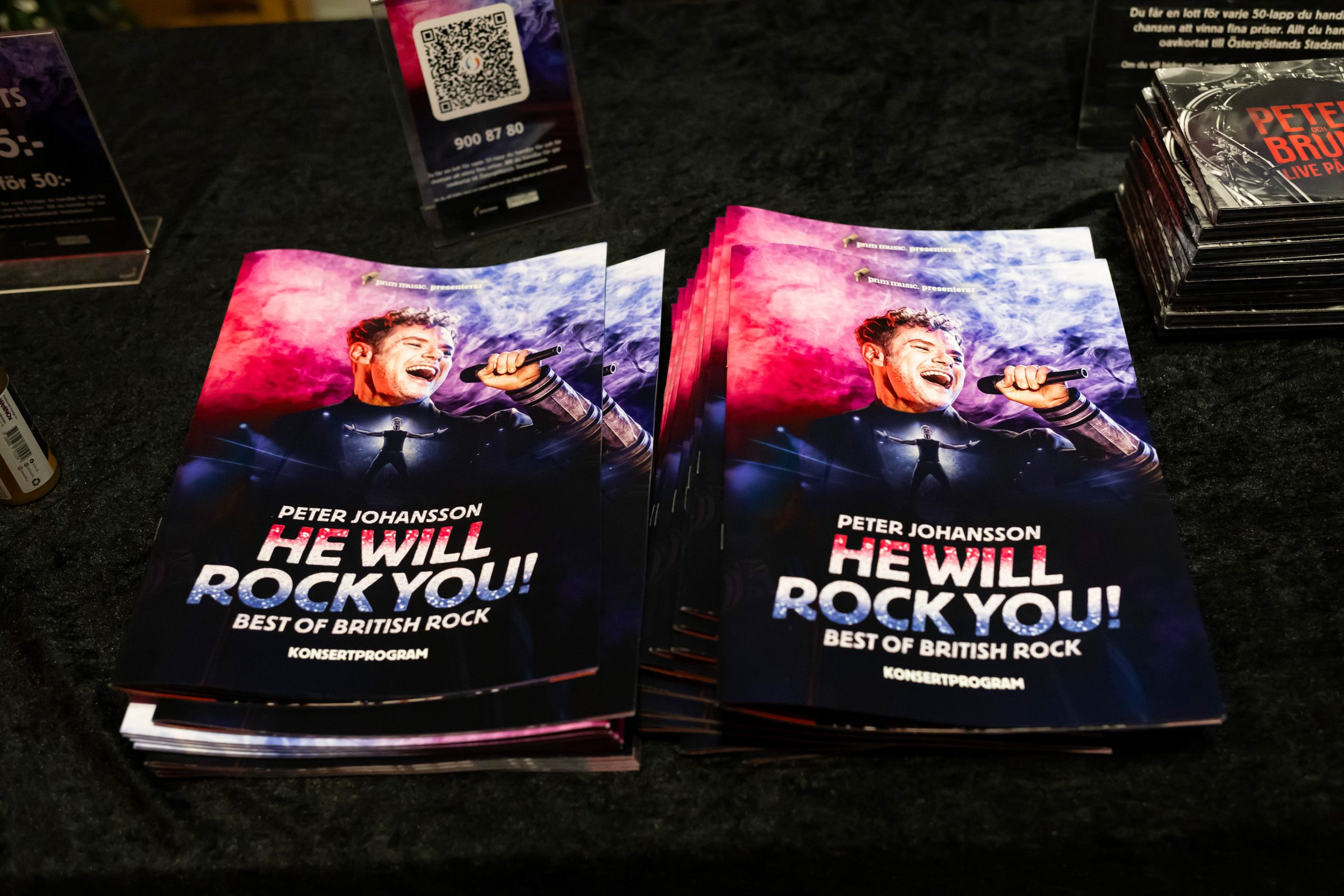 He Will Rock you I Linköping konsert och kongress. Fotograf Rebecca Nordin. Queen. Peter Johansson.