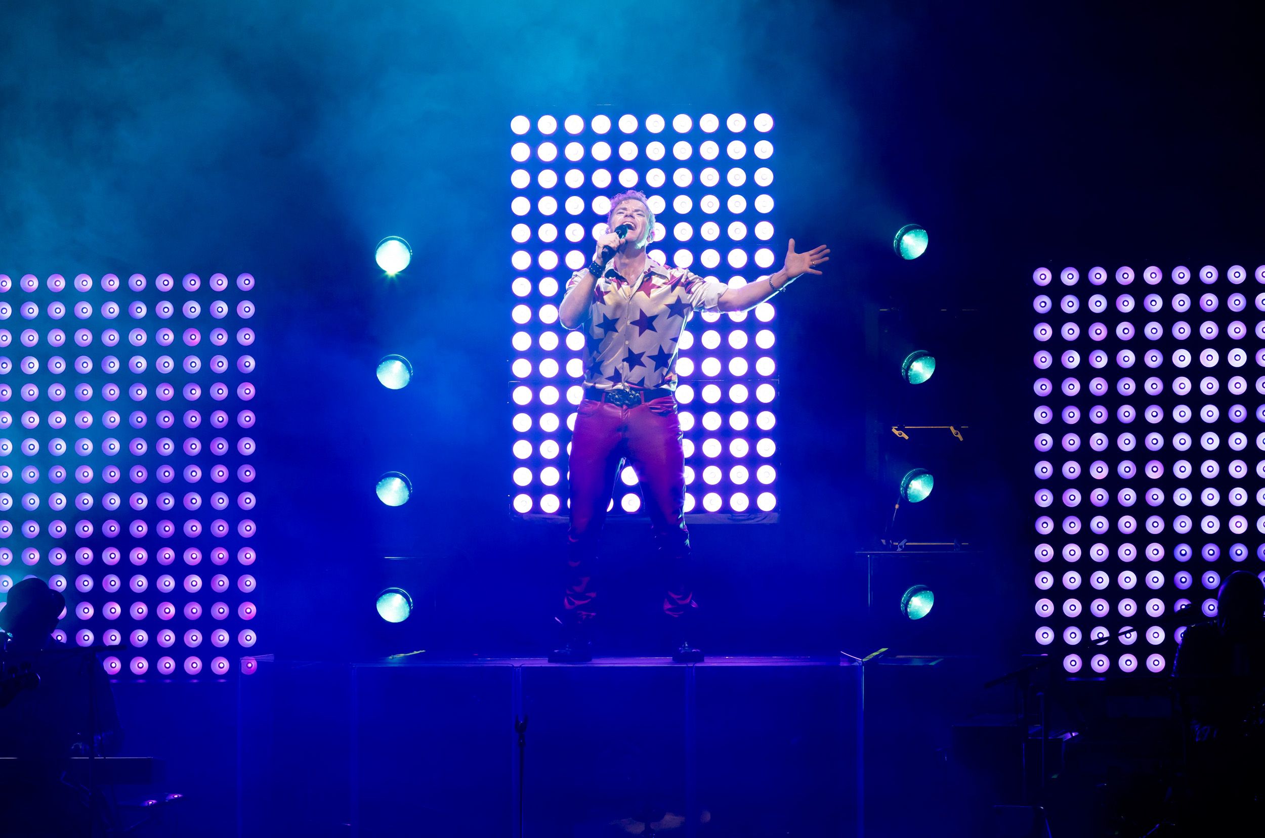 He Will Rock you I Linköping konsert och kongress. Fotograf Rebecca Nordin. Queen. Peter Johansson.