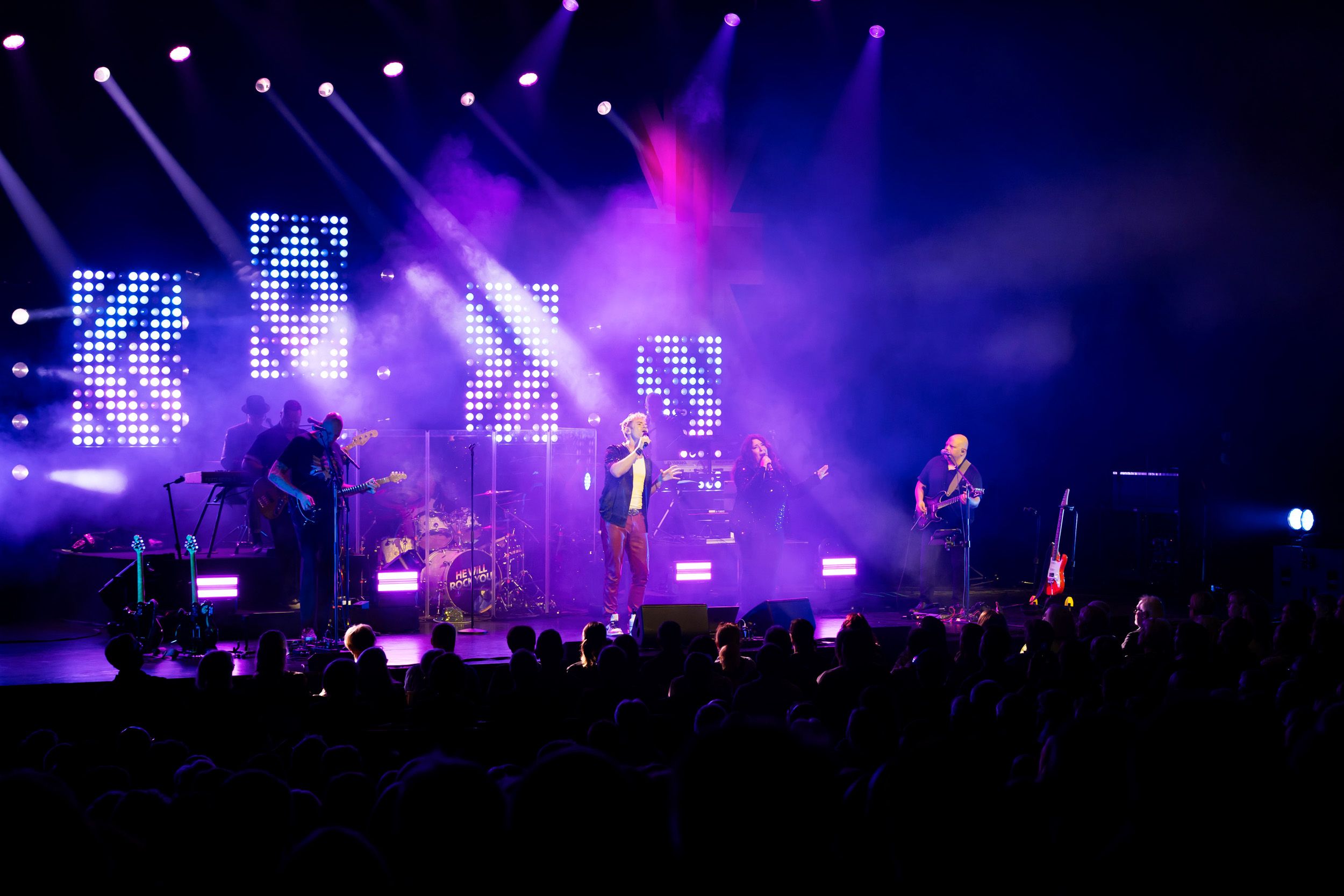 He Will Rock you I Linköping konsert och kongress. Fotograf Rebecca Nordin. Queen. Peter Johansson.